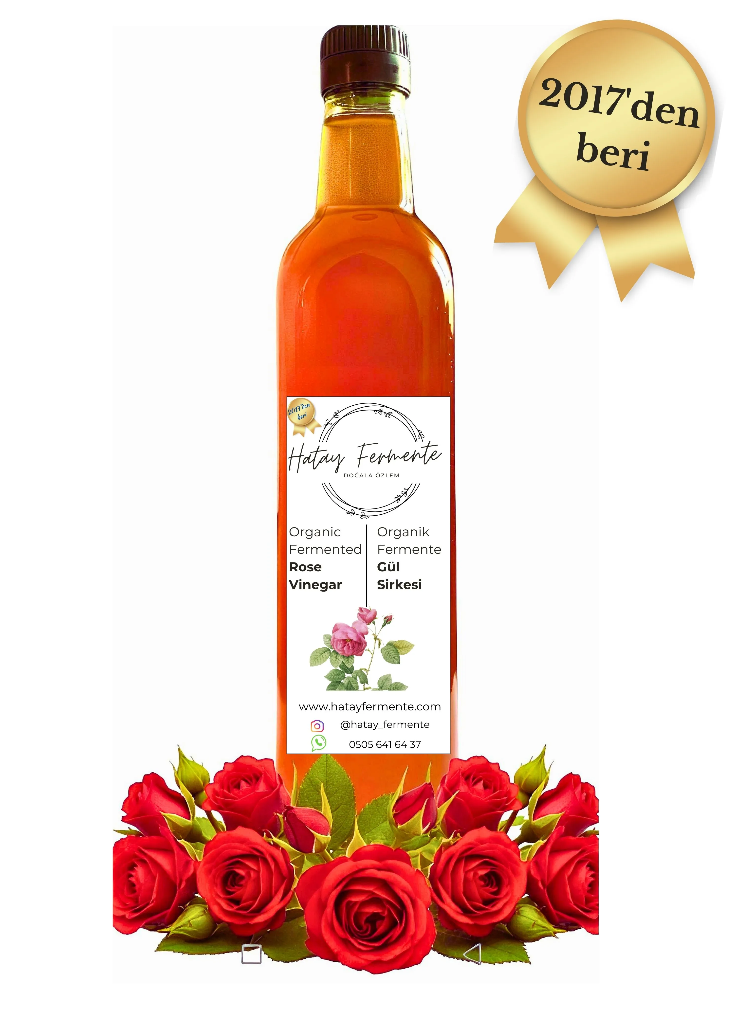 GÜL SİRKESİ 500 ML