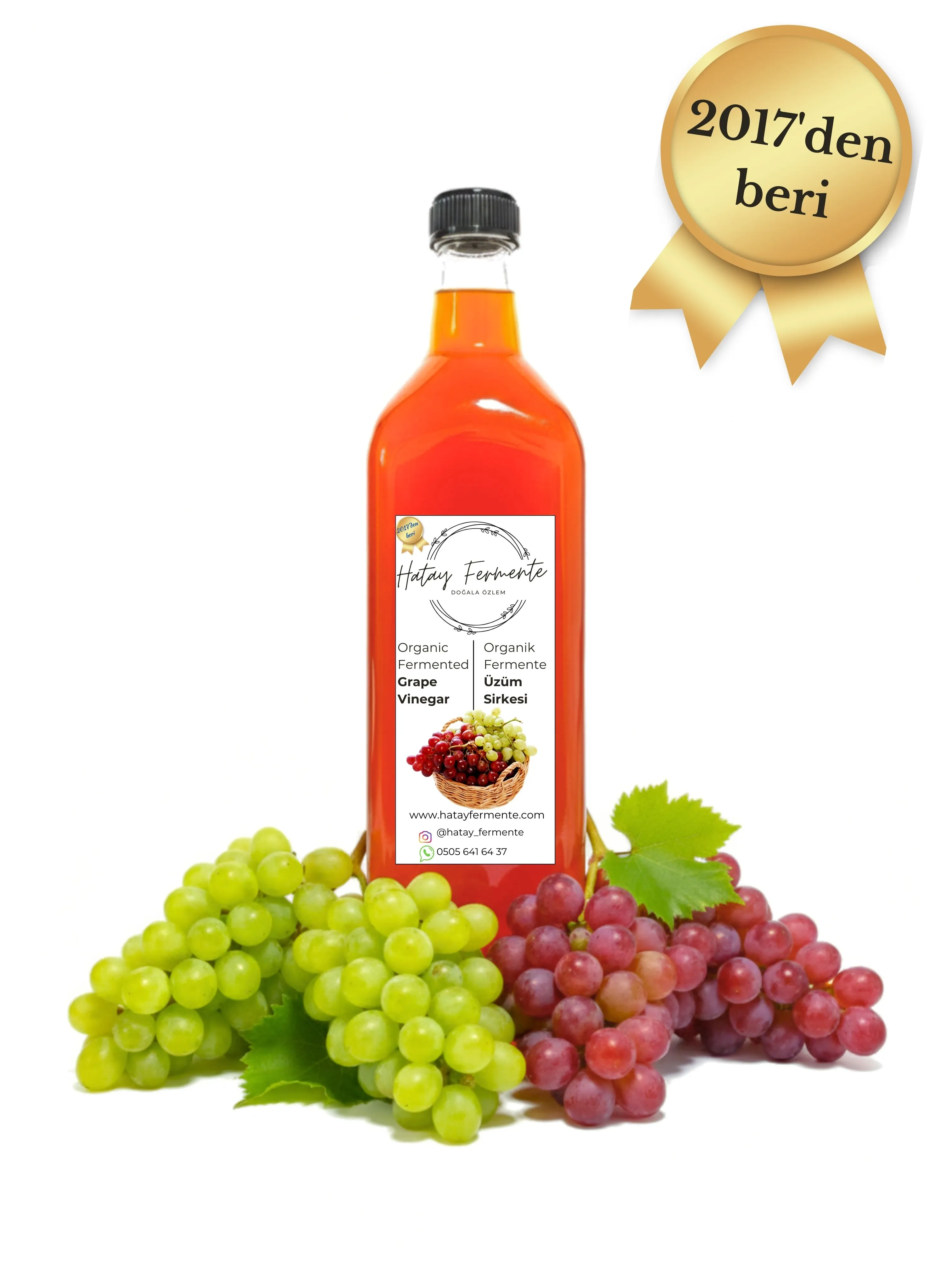 ÜZÜM SİRKESİ 1 LİTRE