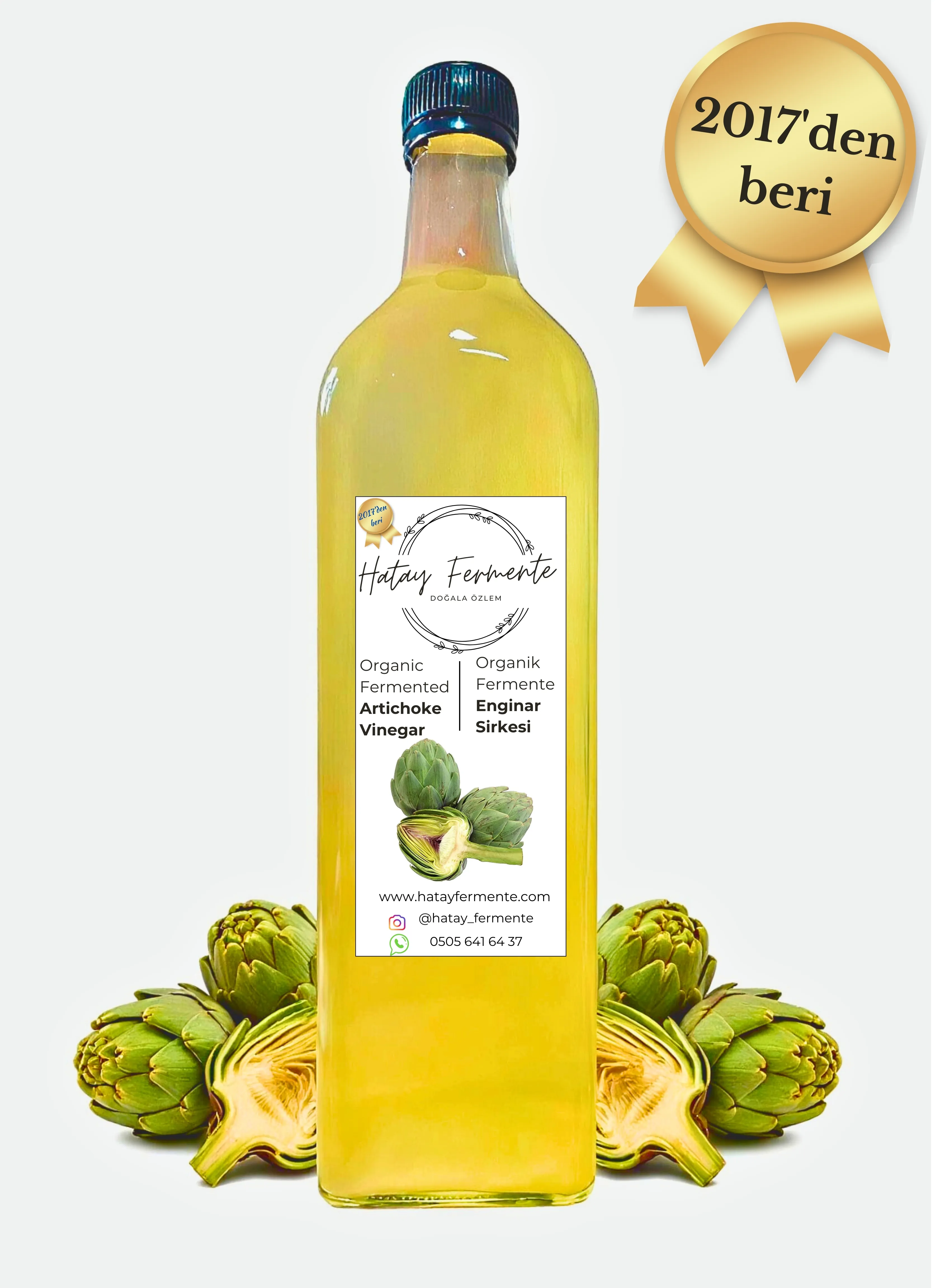 ENGİNAR SİRKESİ 750 ML